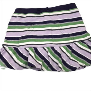 GYMBOREE EUC GIRLS SKORT SKIRT BOTTOMS STRIPES SUMMER CASUAL GIRL PURPLE SIZE 4